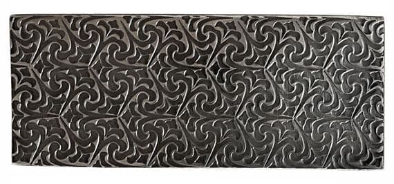Metal Pattern Texturing Plate for Rolling Mill & Hydraulic Press. DESIGN STYLE 44.  J2495