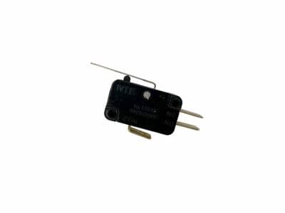 Micro Switch, Long Lever 10A 125V /250V  28mm x 15mm x 8mm Body. E2112