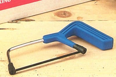 Mini Hacksaw with 150mm Blade. Woodworking, Modelling. M0271.
