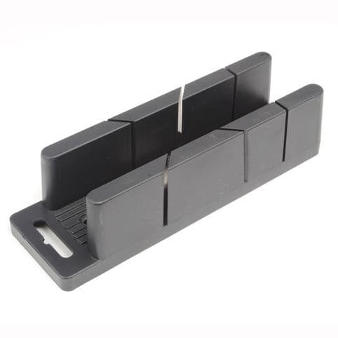 Mini Plus Mitre Box Block, 45 & 90 Degree Cut, 35mm x 38mm x 205mm. W7088. Linic UK Made