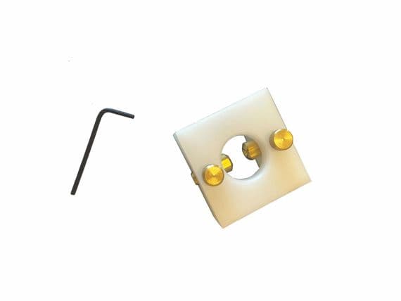 Mini White Bead Pearl Holding Drilling Hole Jig Clamp. J2220