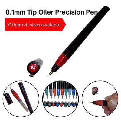 Model Railway Micro Oiler Pin Nib Precision Lining Detailing Pen.