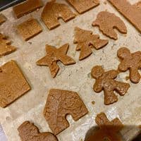 Mug Topper Gingerbread Cookie Cutter Set. S7929