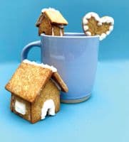 Mug Topper Gingerbread Cookie Cutter Set. S7929
