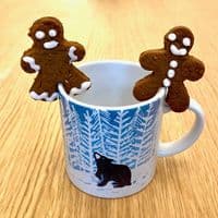 Mug Topper Gingerbread Cookie Cutter Set. S7929