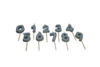Number and Letter Candle Mold Tray Selection.
