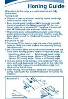 Oilstone, Box & Honing Guide Chisel Plane Blade Kit Sharpening Woodworking. W3334