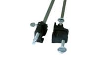 One pair of Sash Clamps for Model-Making, Miniaturist Work, etc, 300mm long. H4012