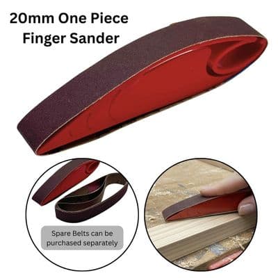 One Piece Finger Sander, 20mm. Hobbies, Dollshouse, Miniature. X7083