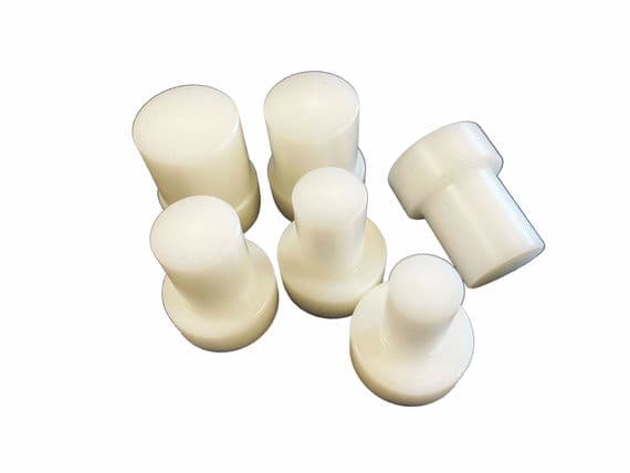 Optional Derlin Post Set of 6 for Superior Ring Bender Set. J2285