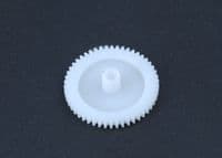 Pack of 10, 33 mm Diameter Plastic Cog Wheels for 4mm Motor Shaft, 50 Tooth Gears. S7094
