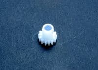 Pack of 10, 9mm Diameter Plastic Cog Wheels for 2mm Motor Shaft, 14 Tooth Gears. S7098