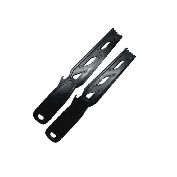 Pack of 2 Paint Stirrers/Mixers Plastic Paddles, Shorter Length. S7933