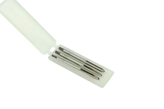 Pack of 3 Carbon Steel Taps. BA Plug, Second and Taper Sets.
