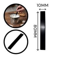 Pack of 30 Mini Plastic Spreaders, Black, Craft, Adhesive Paste Glue PVA. S7310