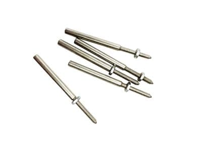 Pack x 5 Replacement Arbors/Mandrels, Dremel Proxxon, 3.2mm 1/4" Shank. X2312