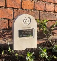 Pet Grave Marker Concrete Mold / Make Your Own Pet Memorial Stone.  UK Made. X2311