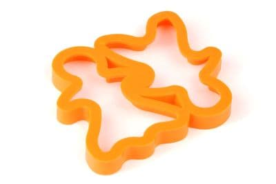 Plastic Cookie Cutter, Gingerbread People. S7308