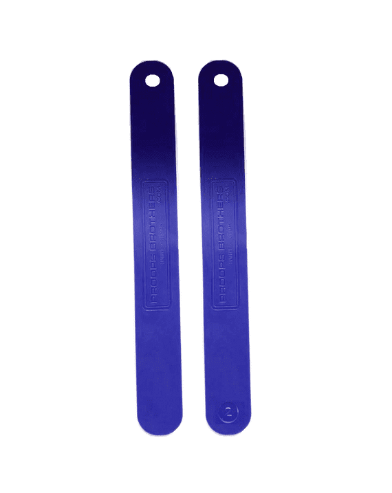 Plastic Rolling Spacer Plates, Set of 2, 2mm  for Metal Clay, PMC Clay, Jewellery Making. J2154