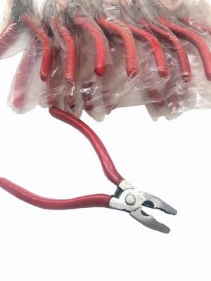 Pliers: Clearance Item.  Pack of 10 Combination Pliers.  S7872