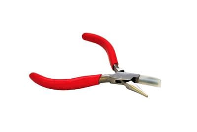 Pliers, External Half Round/Flat Nylon Jaw Wire Forming Shaping Pliers. J2031