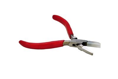 Pliers, Flat/Flat One Side Nylon Jaw Wire Forming Shaping Pliers. J2035