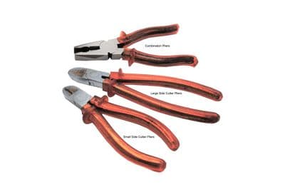 Pliers: Orange Handled Pliers. S7408