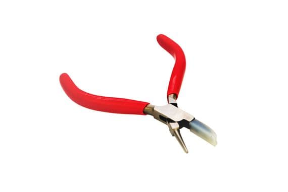 Pliers, Round/Flat Nylon Jaw Wire Forming Shaping Pliers. J2032