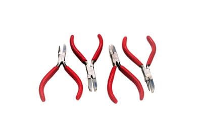 Pliers, Set of 4 Nylon Jaw Wire Forming Shaping Pliers Jewellery Making. J2030A