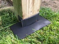 Post-Tector Fence Post Saver Protector Guard Shields, Fits 3