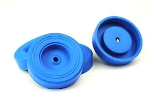 Proops 4 x 42mm dia 4mm Bore Wheels BLUE. Toy Car. S7347