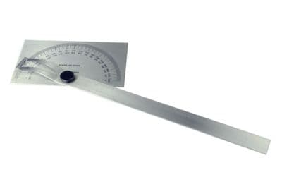 Proops Stainless Steel Riveted Protractor. M0003