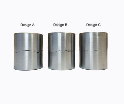 Ring and Hoop Earring Forming Die Press 4 Repeating Pattern Tool. Various Designs. J2403