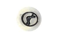Road Sign Design Metal Stamp, No Right Turn.
