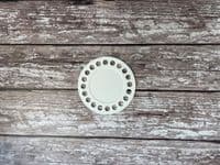 Round Bases for Make Your Own Baskets, Crochet, Weaving, Plastic, 3 Sizes, UK Made. S7898