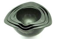 Rubber Investment Mixing Bowl, Set of 3,  90mm, 115mm, 135mm. Wax casting,  jeweller, cast. S7362