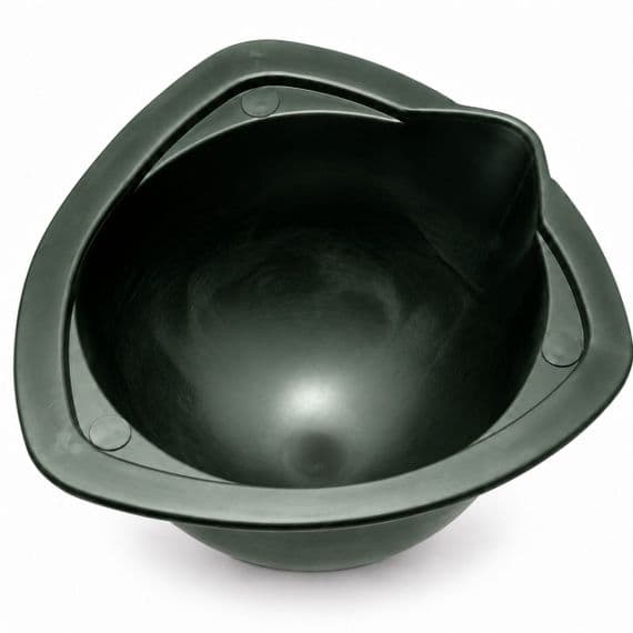 Rubber Mixing Bowl, 160mm Wide. Investment Mixing, Wax Casting, Jewellery, filler, paint