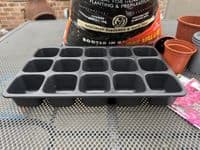 Seed Tray with 15 Cells, Full Size. Various Quantities, UK Made. X1156