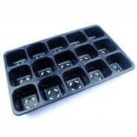 Seed Tray with 15 Cells, Full Size. Various Quantities, UK Made. X1156