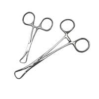 Set of 2 Towel Clamp Forceps, One 5