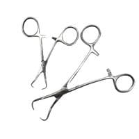 Set of 2 Towel Clamp Forceps, One 5