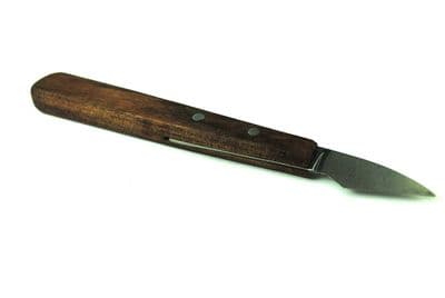 Sheffield Made Chip Carving Chisel, Semi Curved Blade. W3248