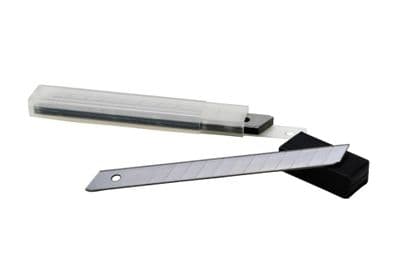 Snap-off Knife Blades, 9mm, Pack of 10. C6010