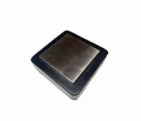 Solid Steel 2 in 1 Bench Block 3" Steel with Rubber Base. J1261