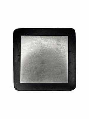 Solid Steel 2 in 1 Bench Block 3" Steel with Rubber Base. J1261