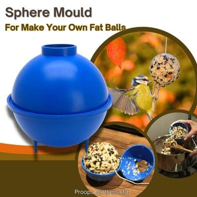 Sphere Round Mould for Making Homemade Lard Suet Fat Balls for Wild Birds. S7715