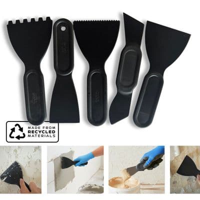 Spreaders, Set of 5. DIY, Pastry Scraping, Filling, Putty Knife etc. X7092. Linic Products UK Made