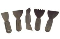 Spreaders, Set of 5. DIY, Pastry Scraping, Filling, Putty Knife etc. X7092. Linic Products UK Made