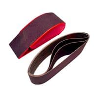 Spring Loaded Finger Sander, 40mm & 3 Spare Belts. W8016