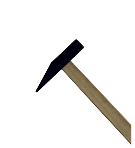 Square Face Dark Blue Hobby Hammer, Small Chisel Type Riveting Hammer. J2224